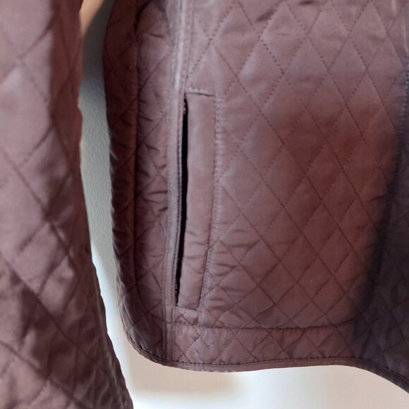 Novelti Brown Quilted Jacket, Women's XL - Picture 2 of 11